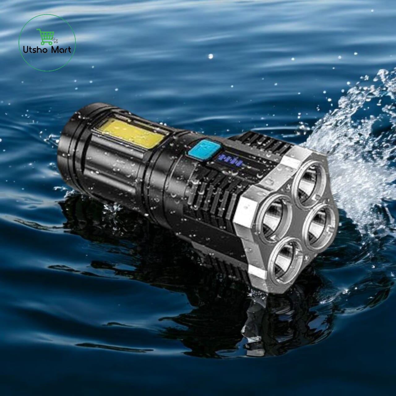 Rechargeable LED Flashlight USB Torch Light LS03