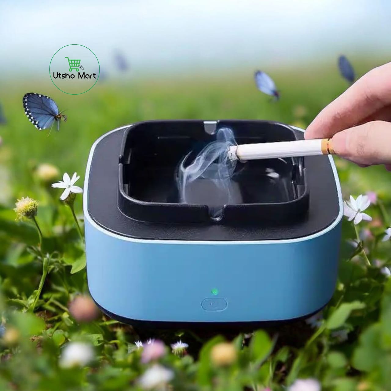 Portable Smokeless Air Purifier Ashtray