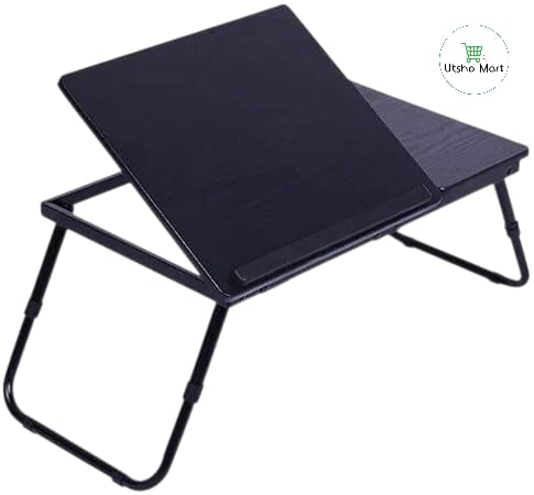 Foldable Double Head Laptop Table